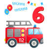 I'm 6 Firefighter Birthday 6 Boy