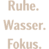 Ruhe Wasser Fokus - Angeln