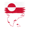 Greenland flag nuuk