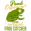Frog Catcher Pond Explorer Certifierad groda
