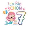I'm already 7 Mermaid Birthday