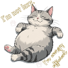 Conserving Energy Cat: Cozy Lounge