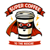 Super Coffee Rescuer Cup