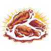 Matchday Wings Football Snack Funny