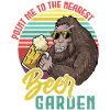 Sasquatch Biergarten Retro
