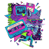 90s Cyber Punk