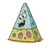 Cheese Volcano Laughing Face
