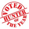 Elected hunter of the year