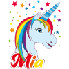 Mia , Mädchenname, Lieblingsname
