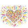 Konfetti Im Herzen Karneval Geschenk