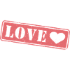 Love Stamp Heart