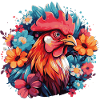 Farbenrooster Blütenkranz