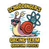 Schrödinger's Qacing Team Quantum Physics Snail