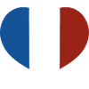 French Flag Heart