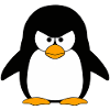 Angry Penguin Cartoon