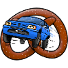 Pretzels on wheels