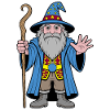 Cosmic Wizard in Starry Hat