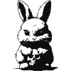 Grumpy bunny