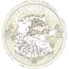 Werewolf Head Coin Emblem