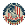 Conception du badge Liberty 250 Years