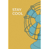 Stay Cool – Modern Fan Poster