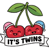 Cherries Twins Det er Tvillingernes Baby-meddelelse