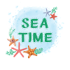 Sea Time Wasserfarben-Design