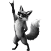 Rocker Fuchs Metal Heavy Metal Hardrock
