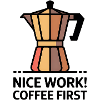Beau travail ! Coffee First - Cafetière Moka