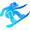 Œuvres d’art propres pour snowboard féminin
