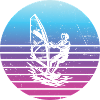 Classic Windsurfing Motif