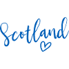 Scotland Heart Women Love Scotland