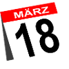 18th Birthday March Gift Calendar