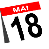18th Birthday May Calendar