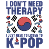 Jeg har ikke brug for terapi, jeg skal bare lytte til K-pop