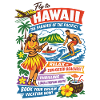 Hawaii Dream Trip 50s Poster
