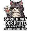 Sprich mit der Pfote – Grumpy Katze