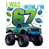 Monster Truck 7th Birthday Boy