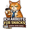 Je travaille pour Snacks – Office Cat