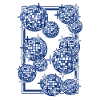 Mirrorballs in blue