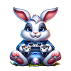 Easter Bunny Gaming Gamer