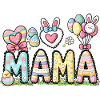 Pastel Easter Mom Design