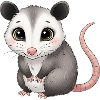 Cute Star Rat