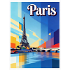 Paris Prism Eiffel