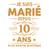 Marié depuis 10 ans humour couple