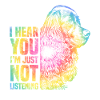 Rainbow Animal Dog Cocker Spaniel