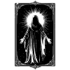 Sacred Figure in Silhouette