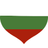 Bulgarian Flag Heart Emblem