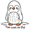 Penguin with Pink Cheeks