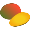 Tropical Mango Duo Gradient
